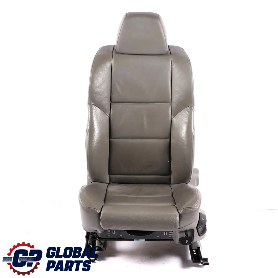 BMW 5 Series E60 E61 M Sport Dakota Grey Leather Front Left N/S Seat