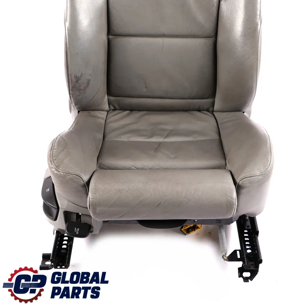 BMW 5 Series E60 E61 M Sport Dakota Grey Leather Front Right O/S Seat