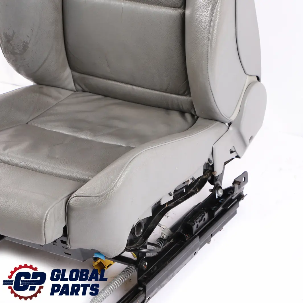 BMW 5 Series E60 E61 M Sport Dakota Grey Leather Front Right O/S Seat