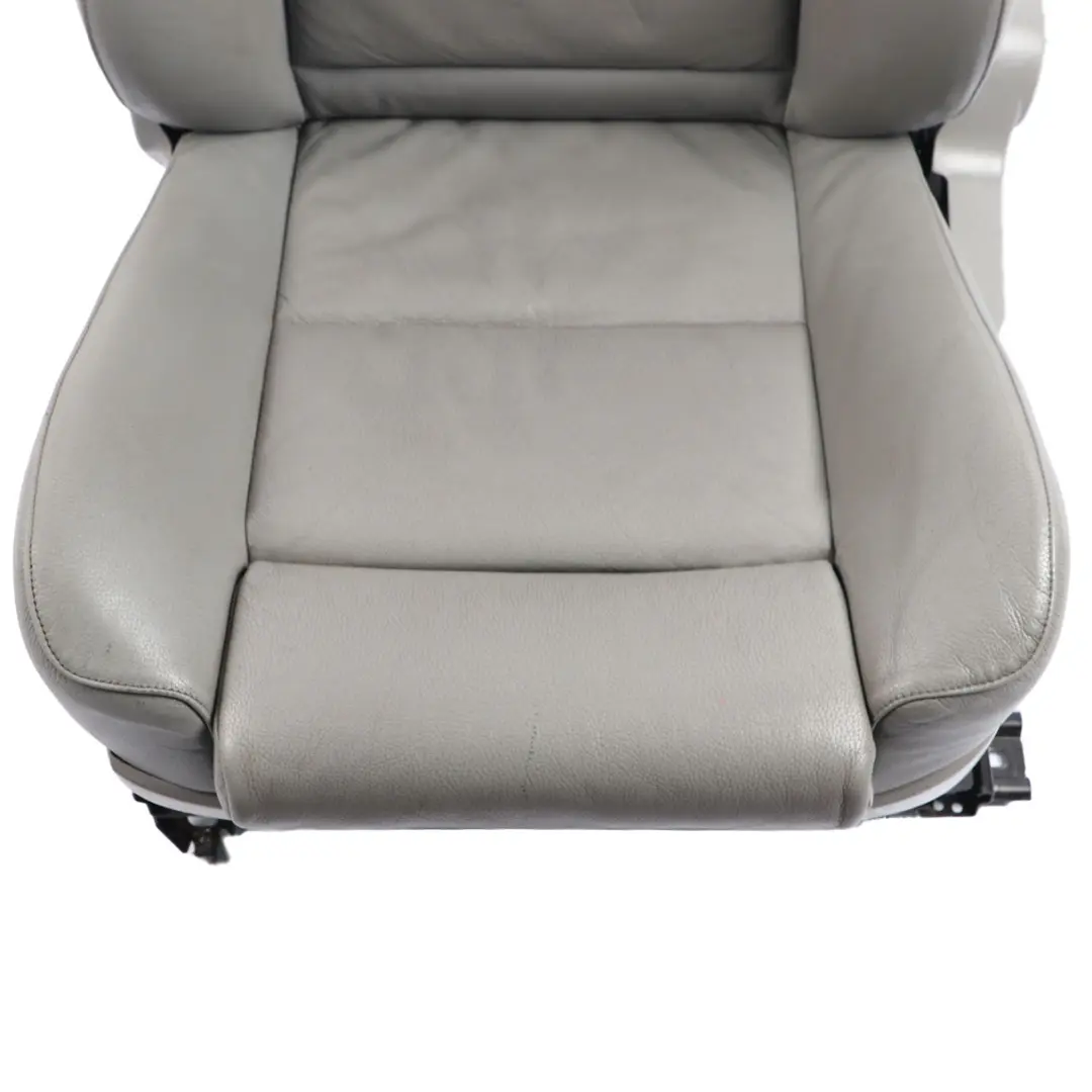 Front Seat BMW E60 E61 M Sport Heated Memory Left N/S Leather Dakota Grey