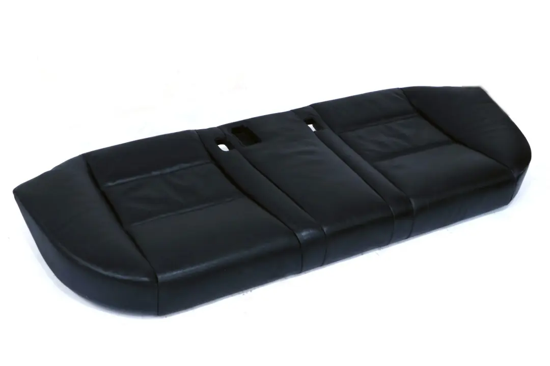 BMW 5 Series E60 E60N LCI Black Leather Interior Rear Seat Sofa Couch Bench