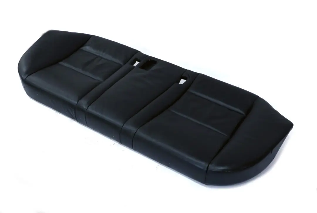 BMW 5 Series E60 E60N LCI Black Leather Interior Rear Seat Sofa Couch Bench