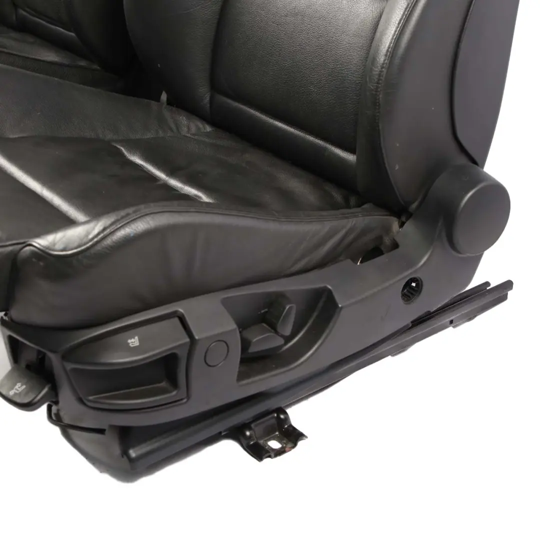 BMW 5 Series E60 Seats Sport Black Leather Interior Front Rear Seat Door Cards