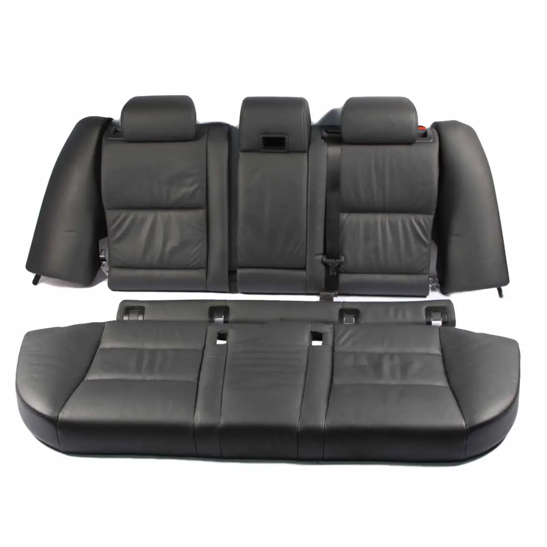 Leather Seats BMW E61 Sport Heated Black Interior Front Rear Seat Door Cards