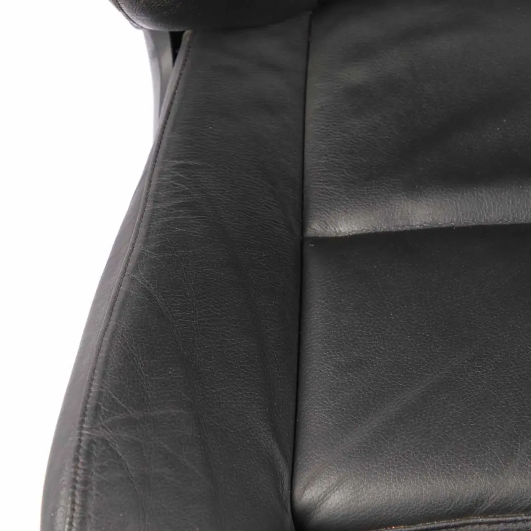 Leather Seats BMW E61 Sport Heated Black Interior Front Rear Seat Door Cards