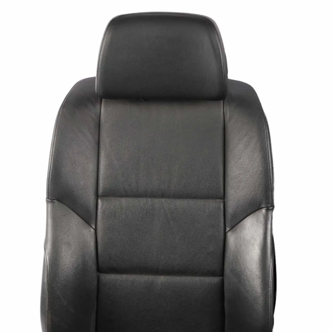 Leather Seats BMW E60 E61 LCI Sport Heated Black Dakota Interior Front Seat 