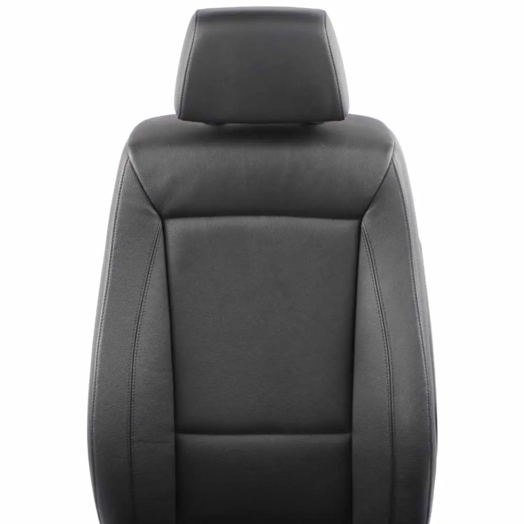 BMW E87 Front Seat Left N/S Leather Boston Black Interior Heated