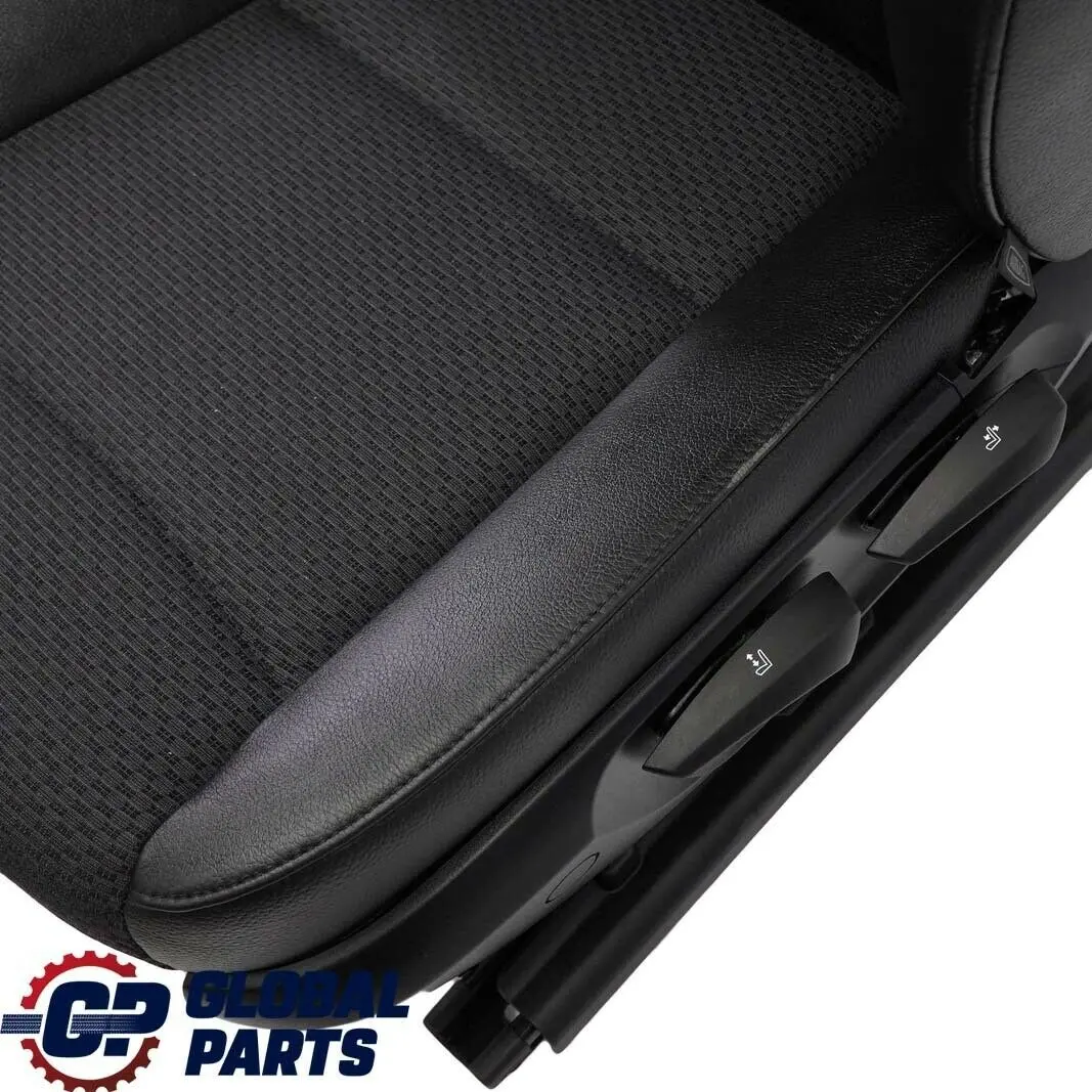 BMW E90 E91 LCI Fabric Front Left Seat N/S Cloth / Leather Impuls / Anthrazit