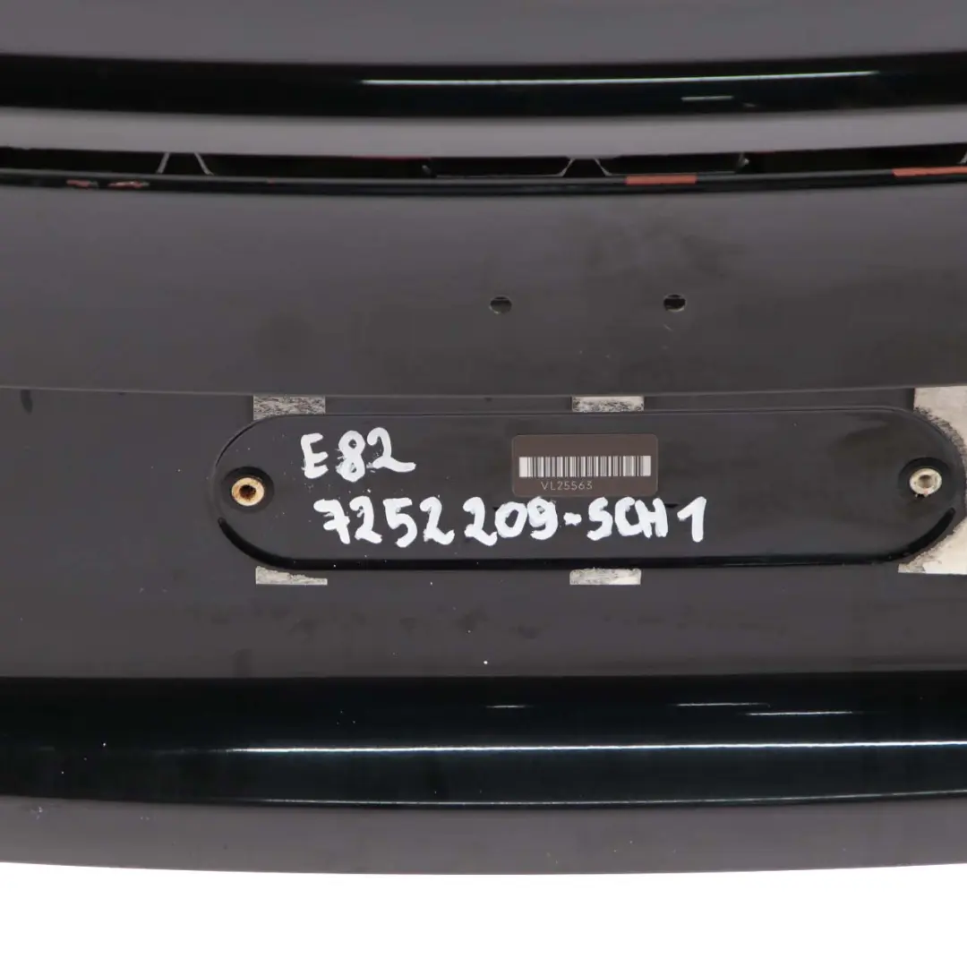 BMW 1 E82 Coupé Tailgate Boot Trunk Lid Schwarz 2 Black - 668