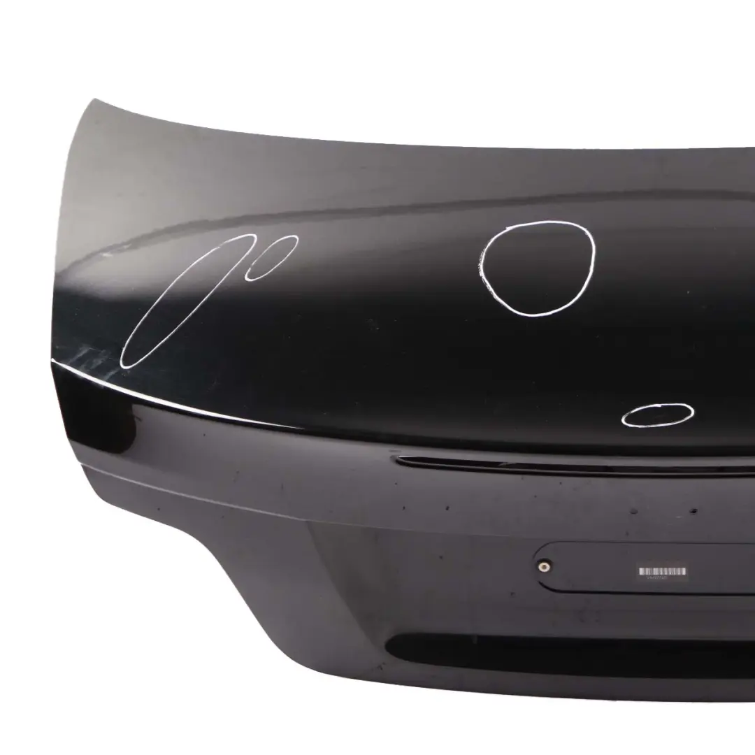 BMW E88 Cabrio Convertible Tailgate Boot Lid Bootlid Schwarz 2 Black - 668