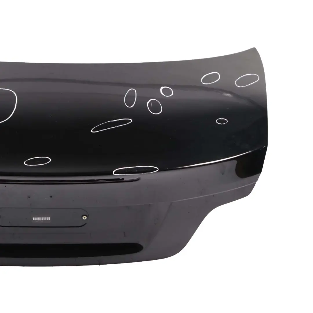 BMW E88 Cabrio Convertible Tailgate Boot Lid Bootlid Schwarz 2 Black - 668