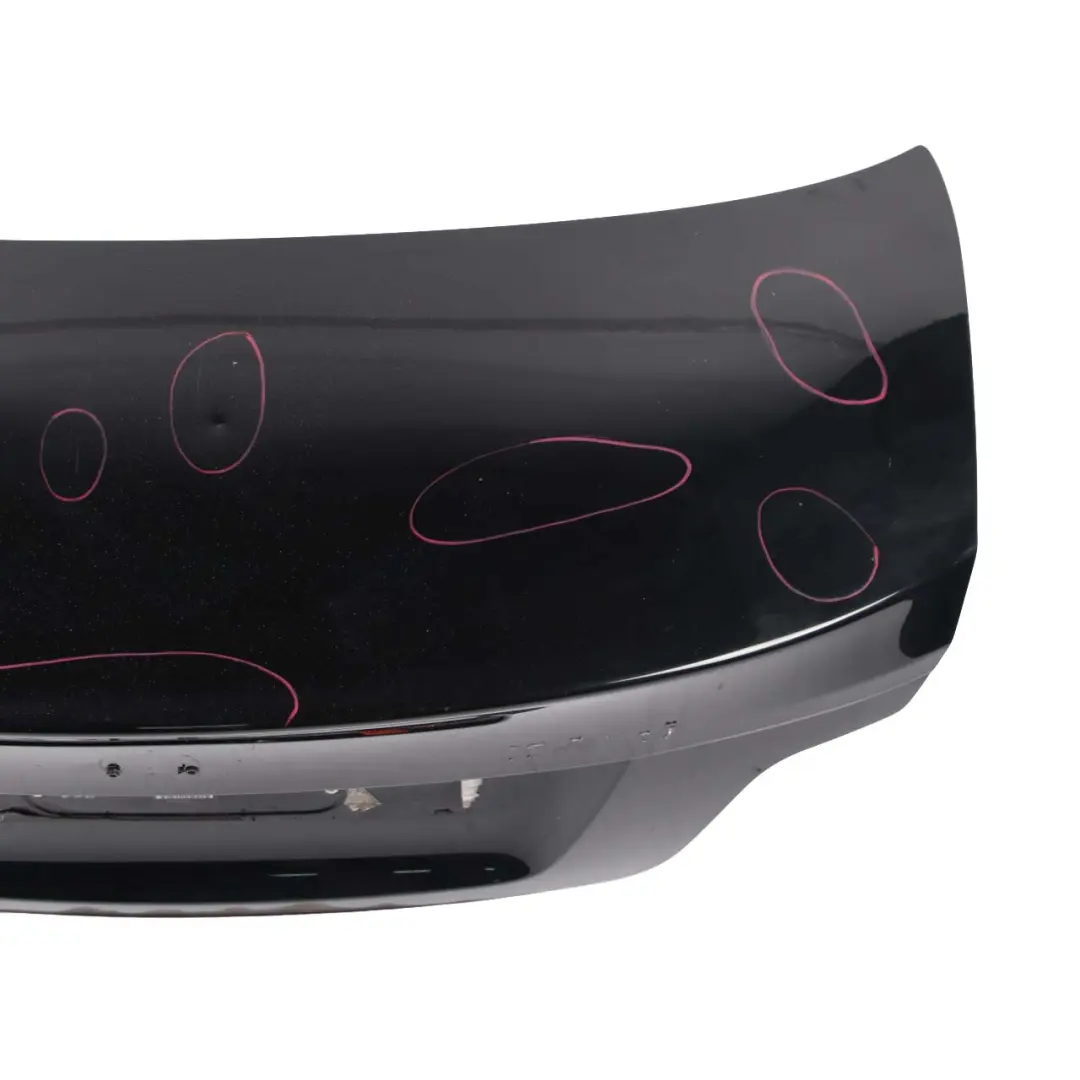 BMW E88 Cabrio Convertible Tailgate Boot Lid Bootlid Schwarz 2 Black - 668