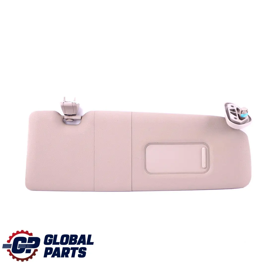 BMW E81 E82 E87 LCI Front Right Sun Visor Mirror O/S Beige 7252508