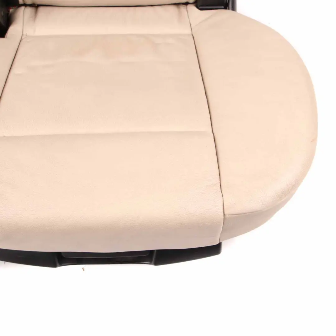 Rear Seat BMW X5 E70 Left N/S Backrest Bench Oyster Leather Nevada For 7 Seats