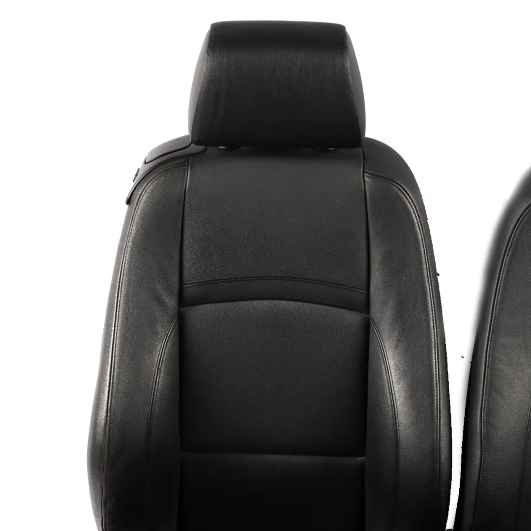 Seats M Sport BMW E92 Coupe Heated Memory Black Leather Interior Seat Set