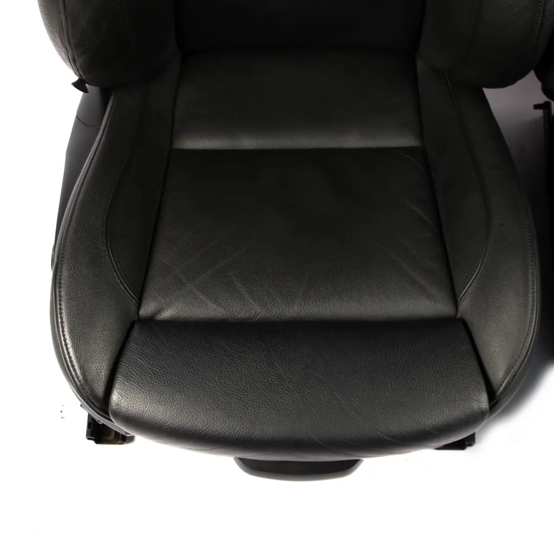 Seats M Sport BMW E92 Coupe Heated Memory Black Leather Interior Seat Set