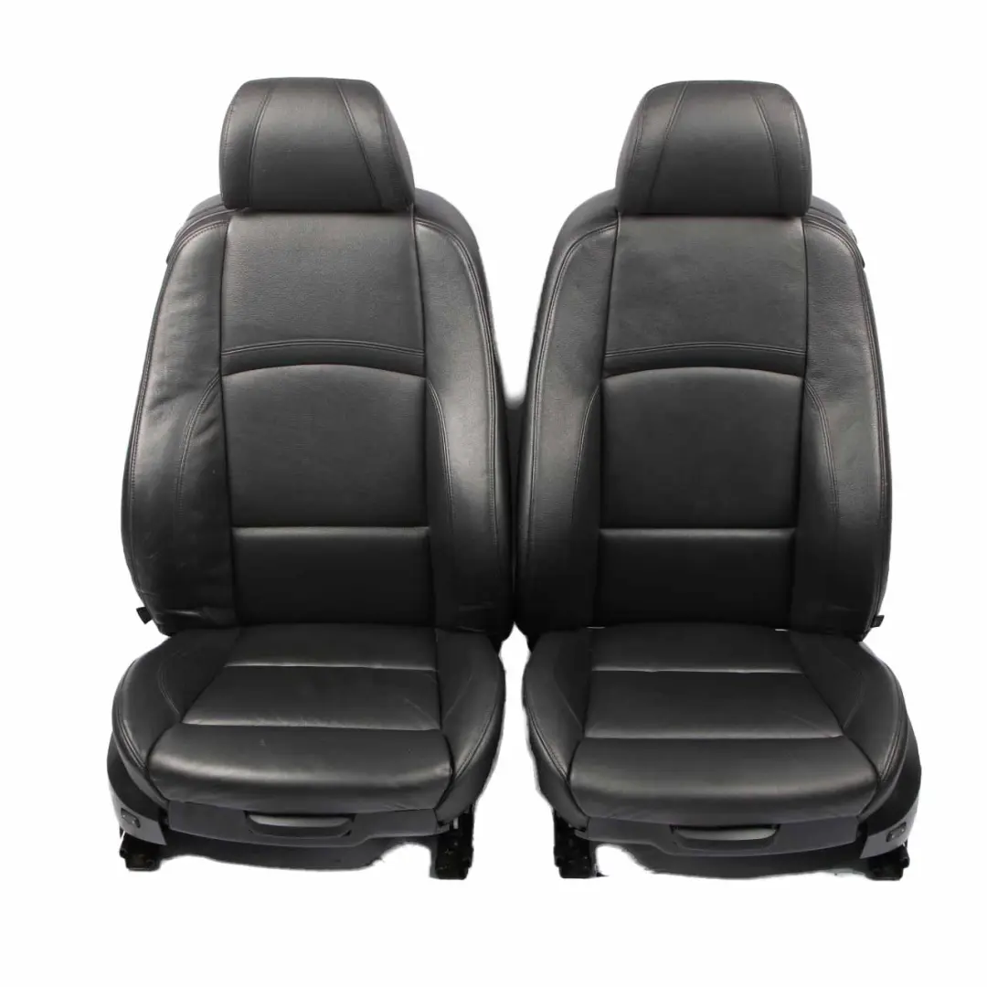 Seats M Sport BMW E92 Coupe Memory Black Leather Interior Seat Set Door Cards