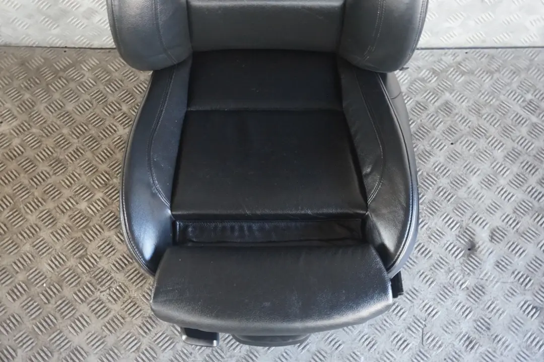 BMW 3 Series E92 M Sport Front Left N/S Black Leather Interior Seat