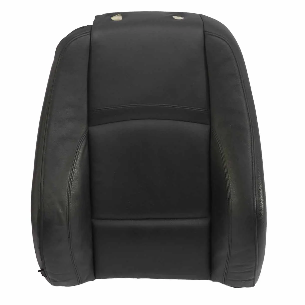 BMW E92 Respaldo del asiento delantero derecho Funda cuero negro Dakota