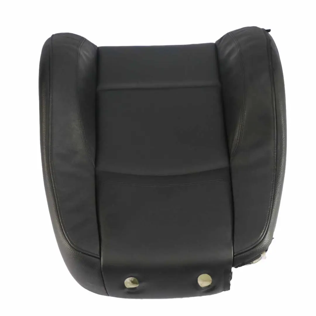 BMW E92 Respaldo del asiento delantero derecho Funda cuero negro Dakota