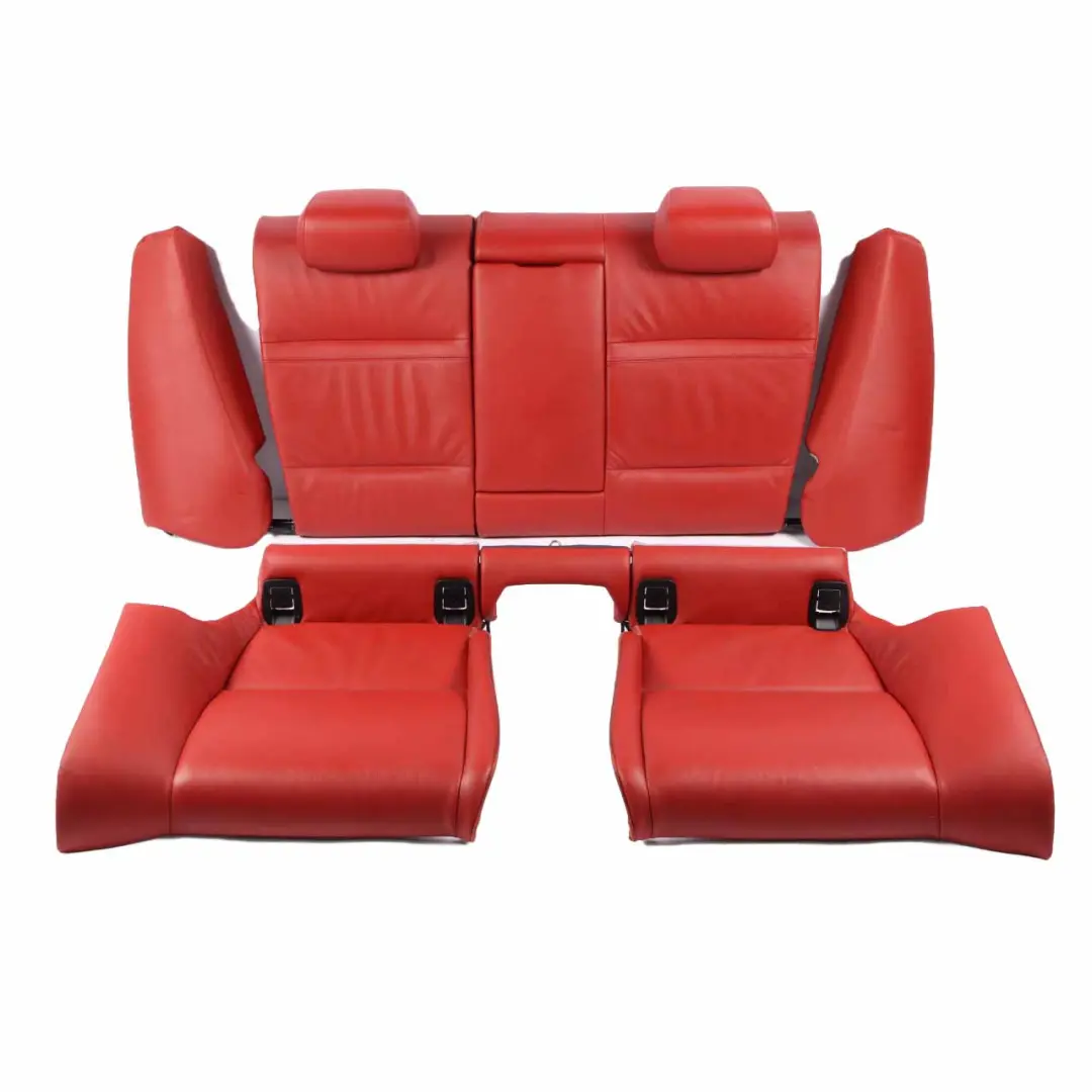 Leather Seats BMW E92 Coupe Dakota Red Interior Memory Seat With Door Cards