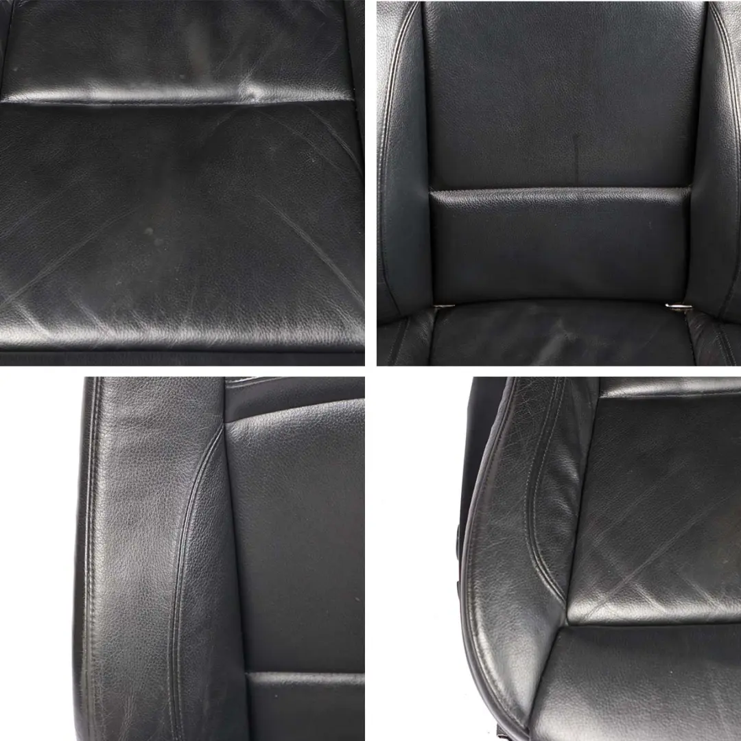 BMW E92 Coupe M Sport Black Leather Interior Seats Front Rear Seat Electric