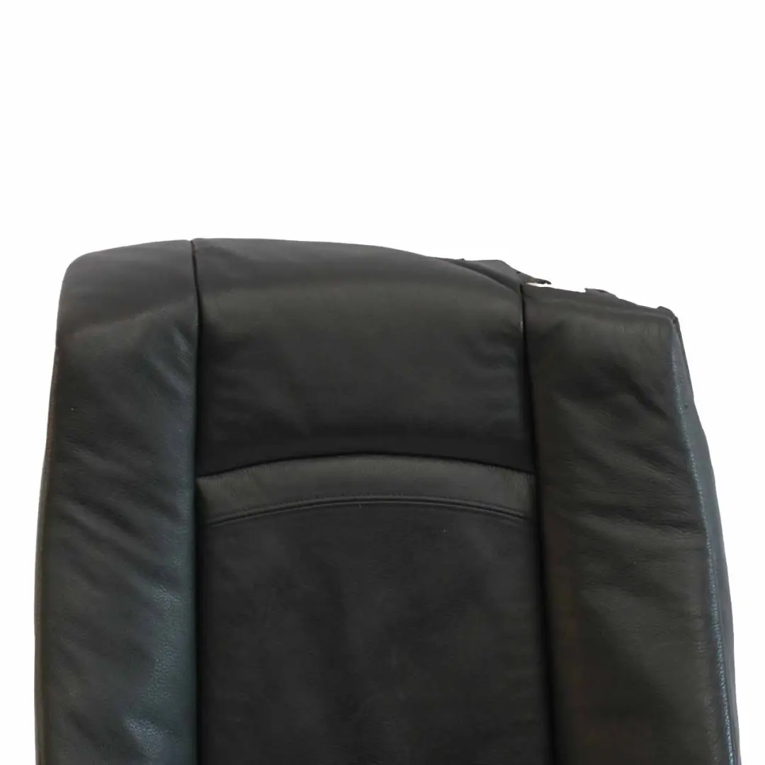 BMW E93 Funda Asiento Delantero Izquierdo Asiento Respaldo Interior Cuero Negro