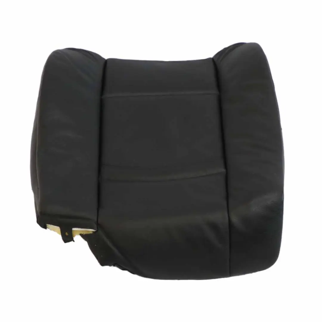 BMW E93 Funda Asiento Delantero Izquierdo Asiento Respaldo Interior Cuero Negro