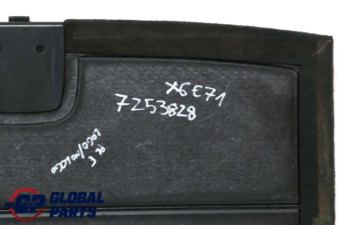 BMW X6 E71 Boot Trunk Floor Carpet Luggage Compartment Anthracite