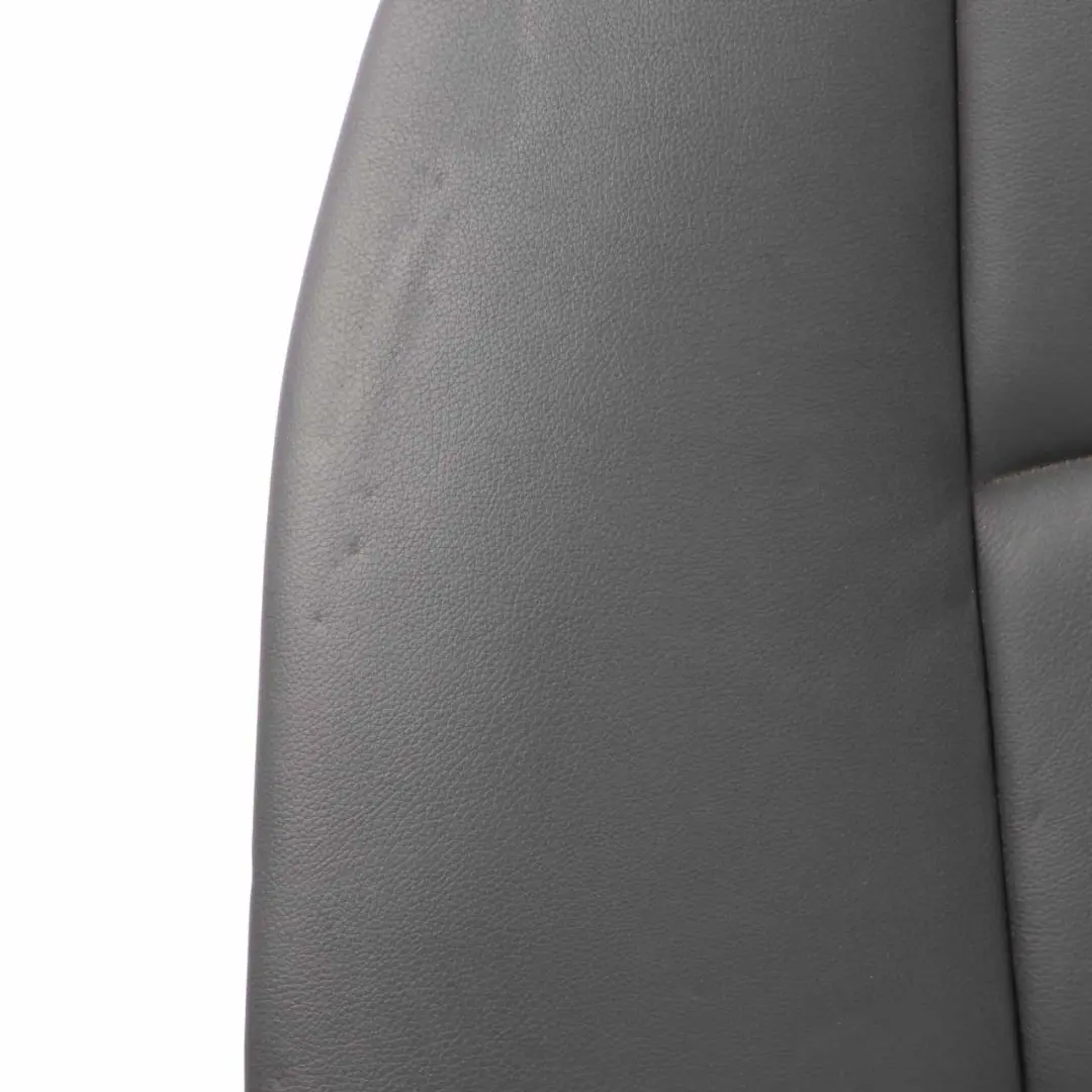 BMW F10 Rear Seat Backrest Interior Couch Back Cover Leather Dakota Black