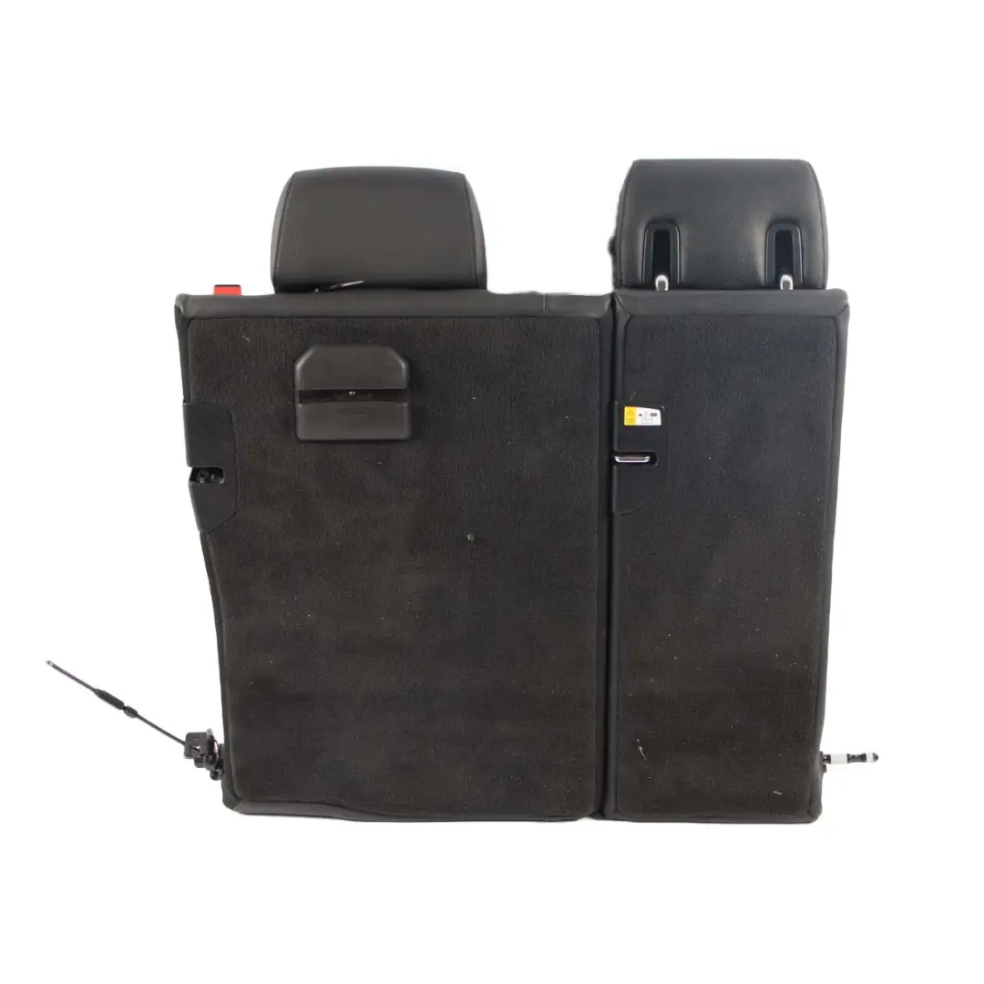 BMW F11 Touring Backrest Leather Rear Left Seat N/S Cover Dakota Black