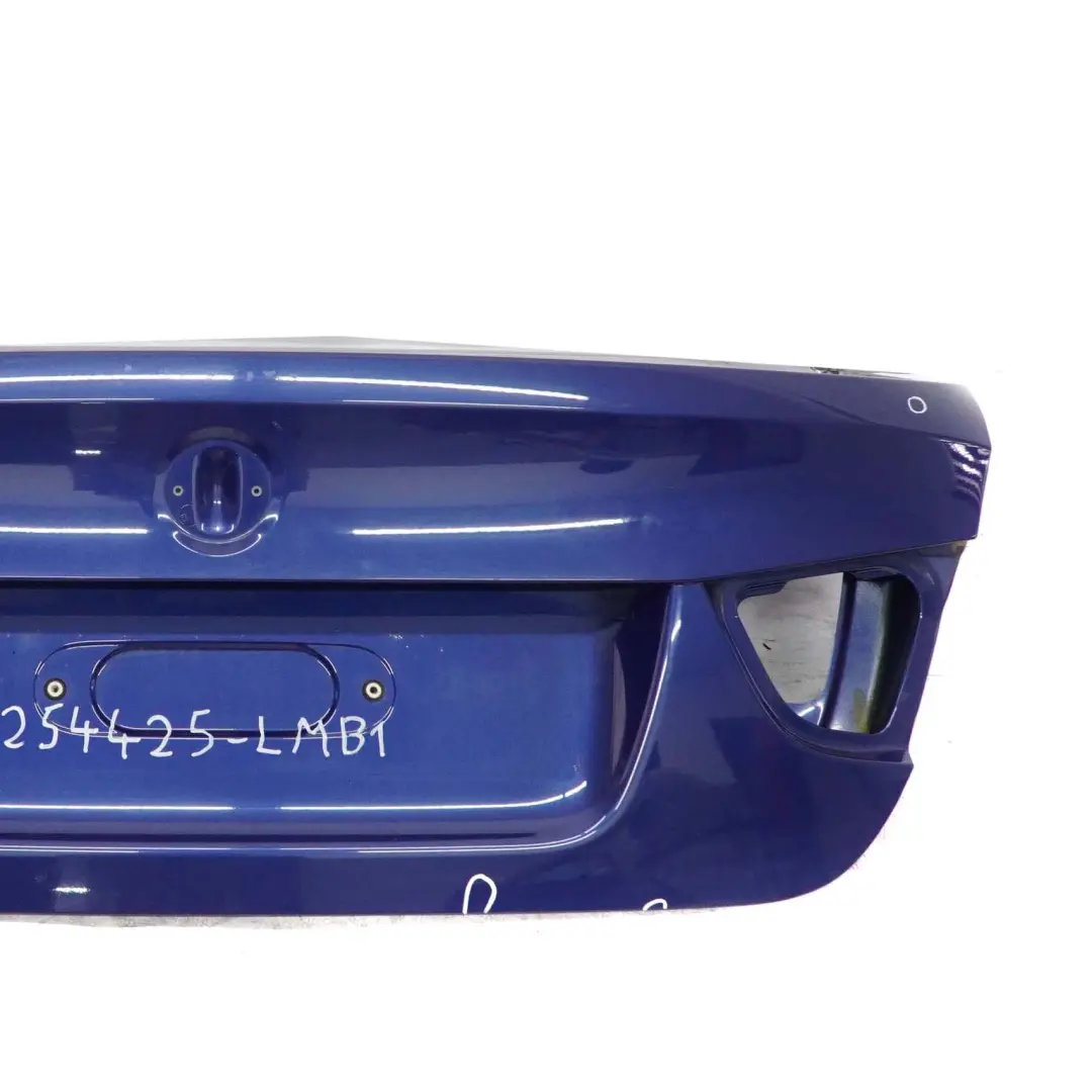 BMW 3 E90 LCI Rear Boot Trunk Lid Tailgate Le Mans Blue Metallic - 381