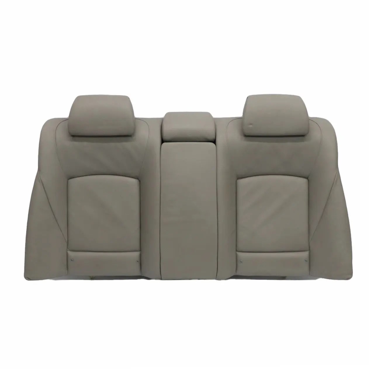 BMW F01 Respaldo Asiento Trasero Revestimiento Banco Respaldo Cuero Gris Everest