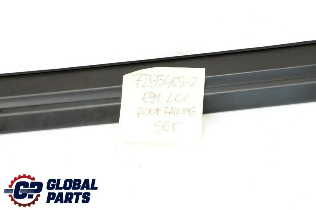 BMW 3 E91 LCI Touring Left Right N/O/S Roof Railing Rail Rack Bar Set