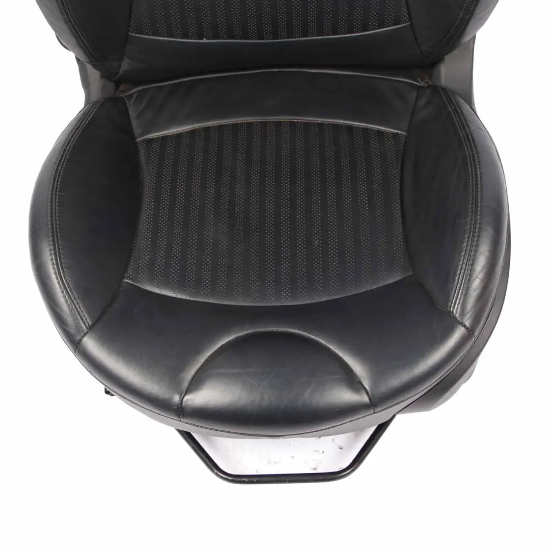 Front Seat MINI R56 R57 LCI Left N/S Side Sport Carbon Black Leather Punch 