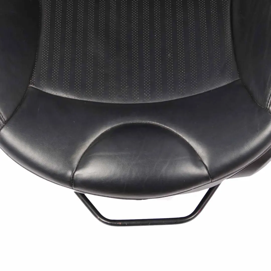 Front Seat MINI R56 R57 LCI Left N/S Side Sport Carbon Black Leather Punch 