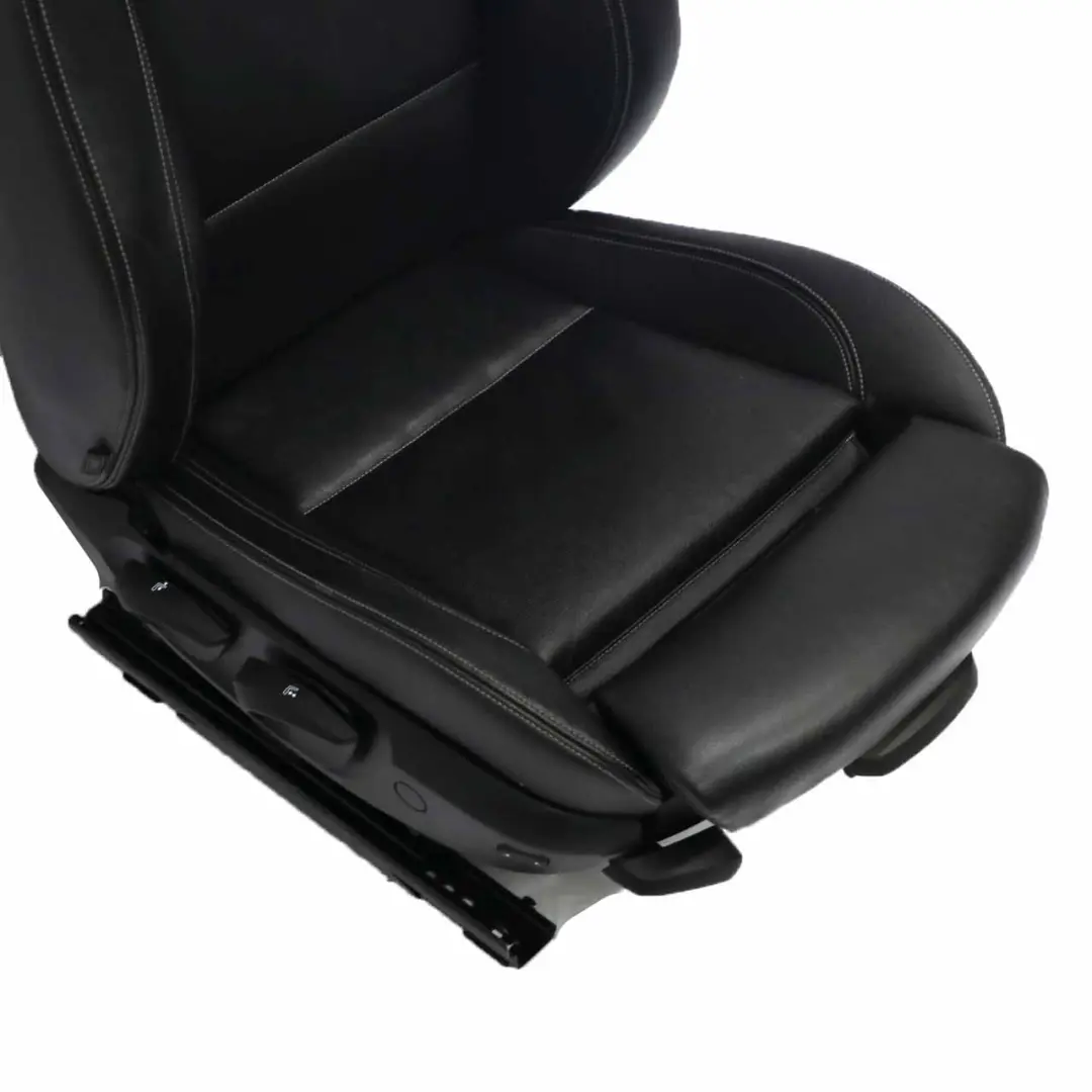 Vorder sitz BMW X3 F25 X4 F26 M Sport Beheizt Rechts Leder Nevada Schwarz