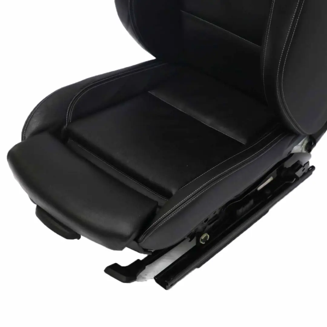 Vorder sitz BMW X3 F25 X4 F26 M Sport Beheizt Rechts Leder Nevada Schwarz