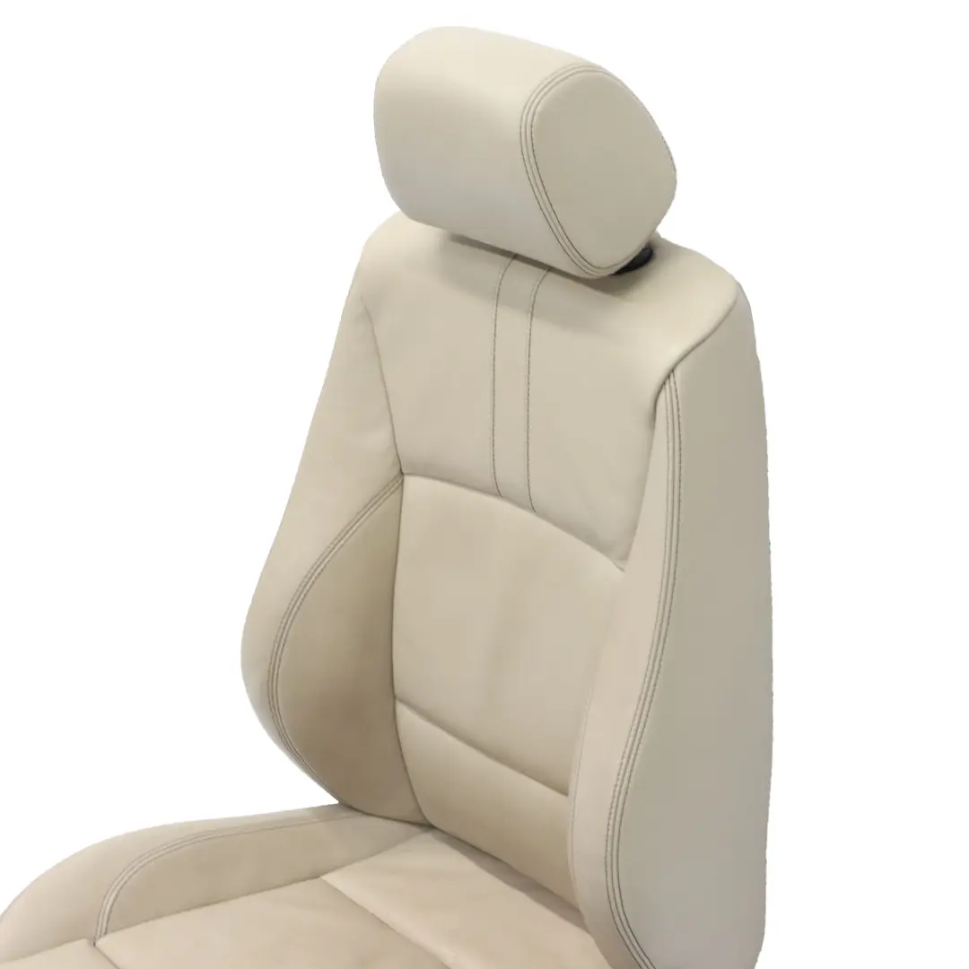 BMW X3 F25 Front Left N/S Seat Cover Sport Heated Leather Oyster Memory Lumbar