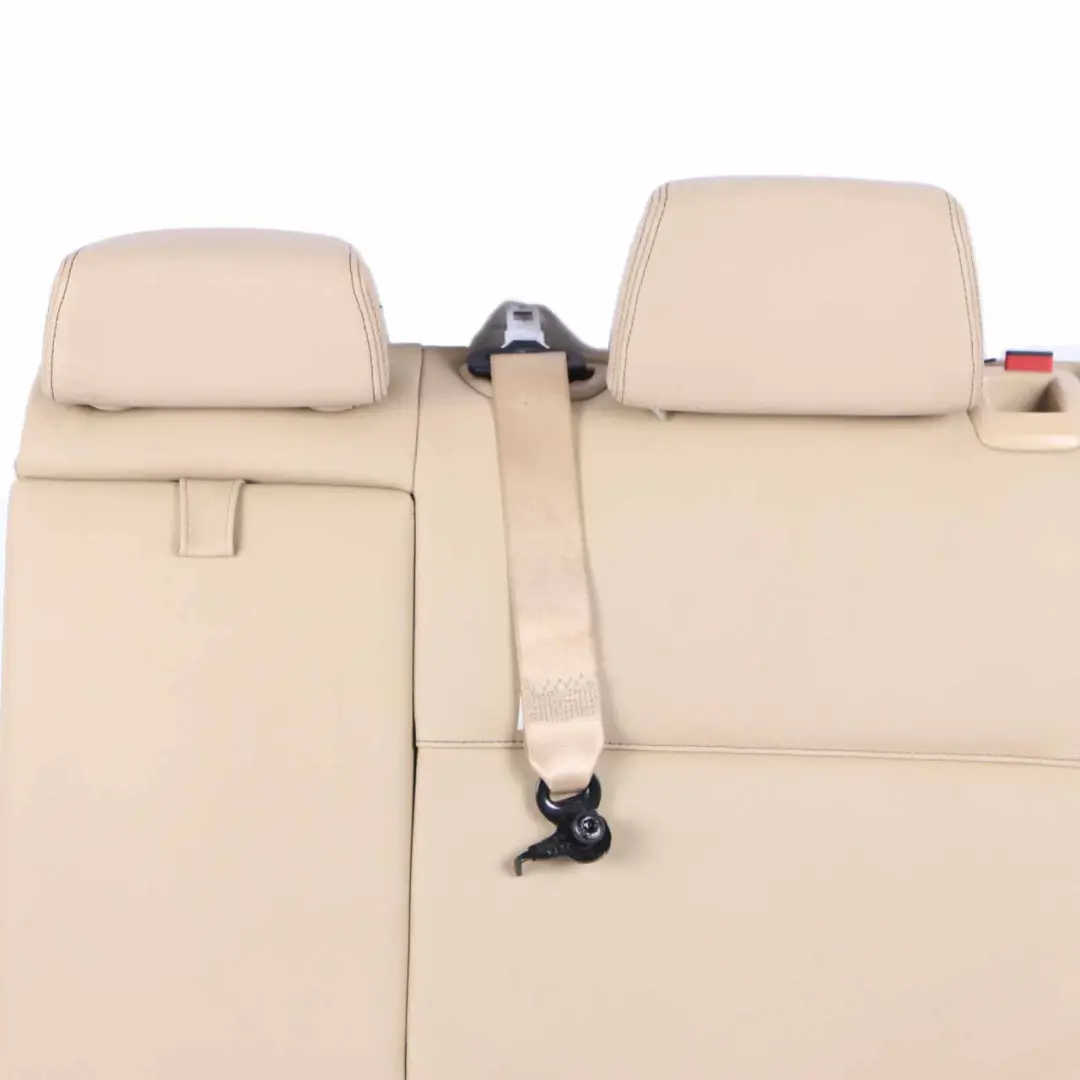 BMW X3 F25 Seat Backrest Rear Left N/S Back Cover Leather Nevada Beige 7256760