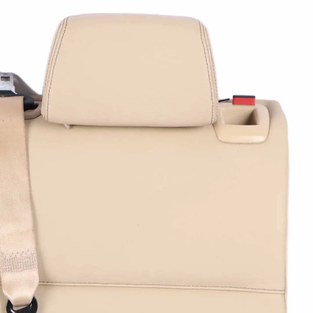 BMW X3 F25 Seat Backrest Rear Left N/S Back Cover Leather Nevada Beige 7256760