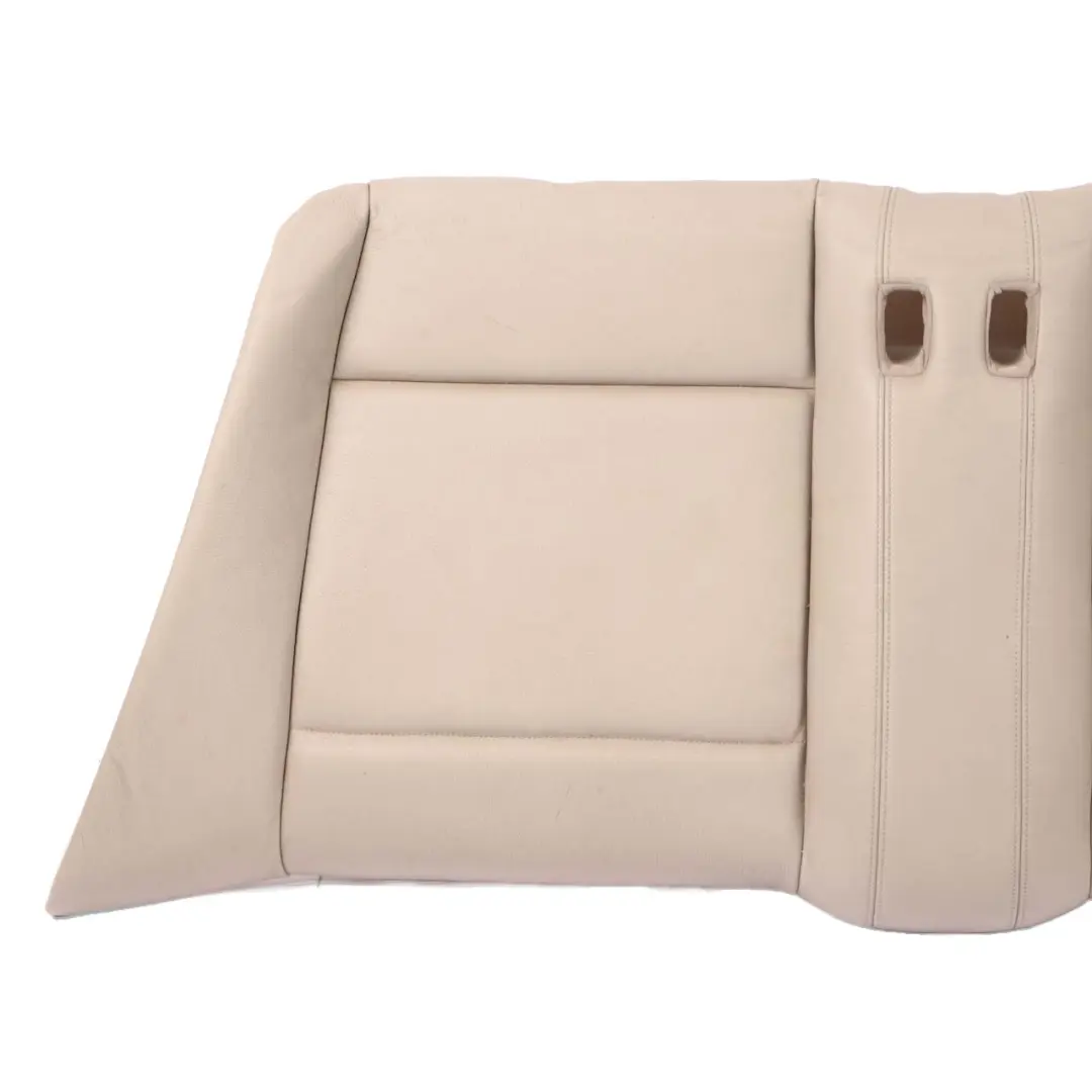 Rear Seat Bench BMW E88 Convertible Couch Cover Panel Leather Boston Beige