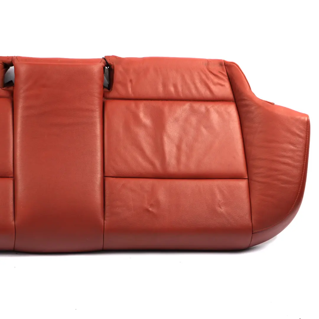 BMW E90 LCI Rear Seat Couch Bench Interior Cover Leather Dakota Red Brown