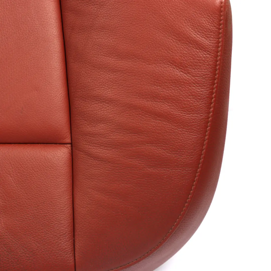 BMW E90 LCI Rear Seat Couch Bench Interior Cover Leather Dakota Red Brown