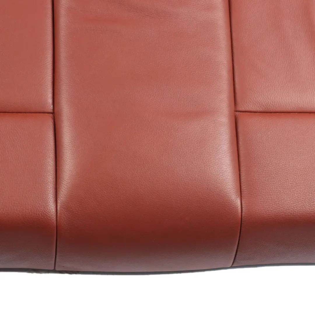 Rear Seat BMW E90 LCI Red Brown Leather Rear Seats Set Bench Folding Backrest