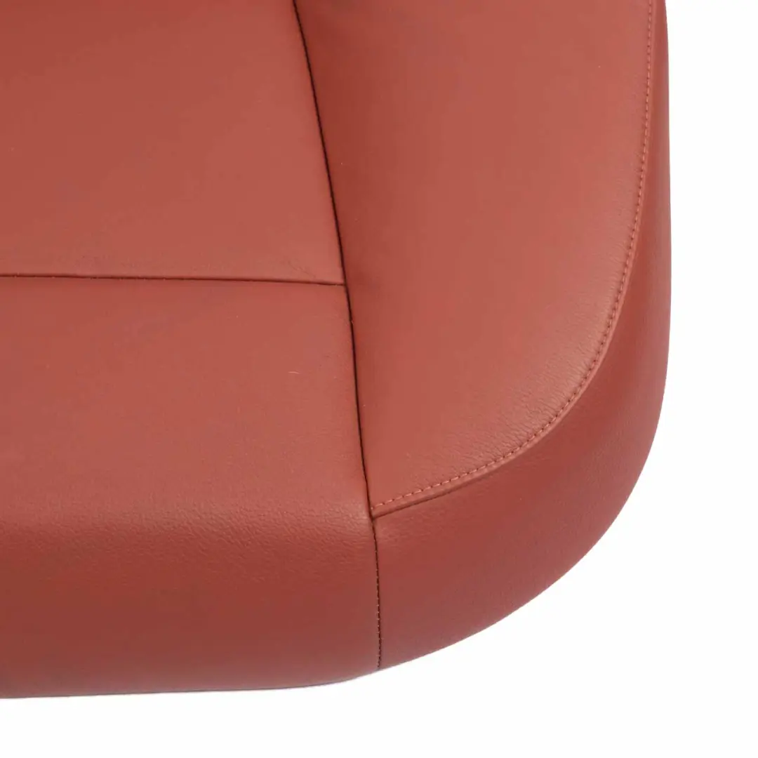 Rear Seat Bench BMW E90 LCI Couch Base Sofa Covering Leather Dakota Red Brown