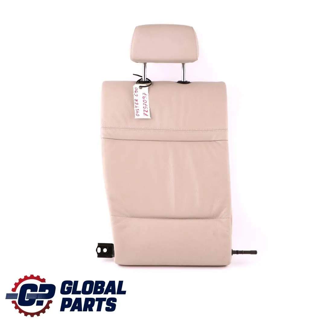 BMW 3 Series E90 LCI Rear Right O/S Seat Cover Backrest Leather Dakota Oyster