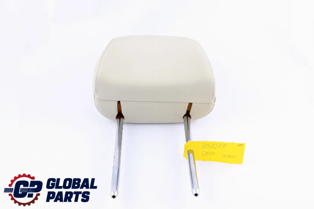 Front Seat Left Right N/O/S Headrest Leather Lemon BMW E81 E82 E87 LCI E88 - SKU 7257217 - Part number 7257217