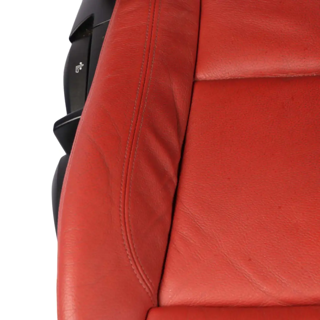 Seats BMW E82 Coupe Heated M Sport Red Leather Front Rear Seat Door Cards