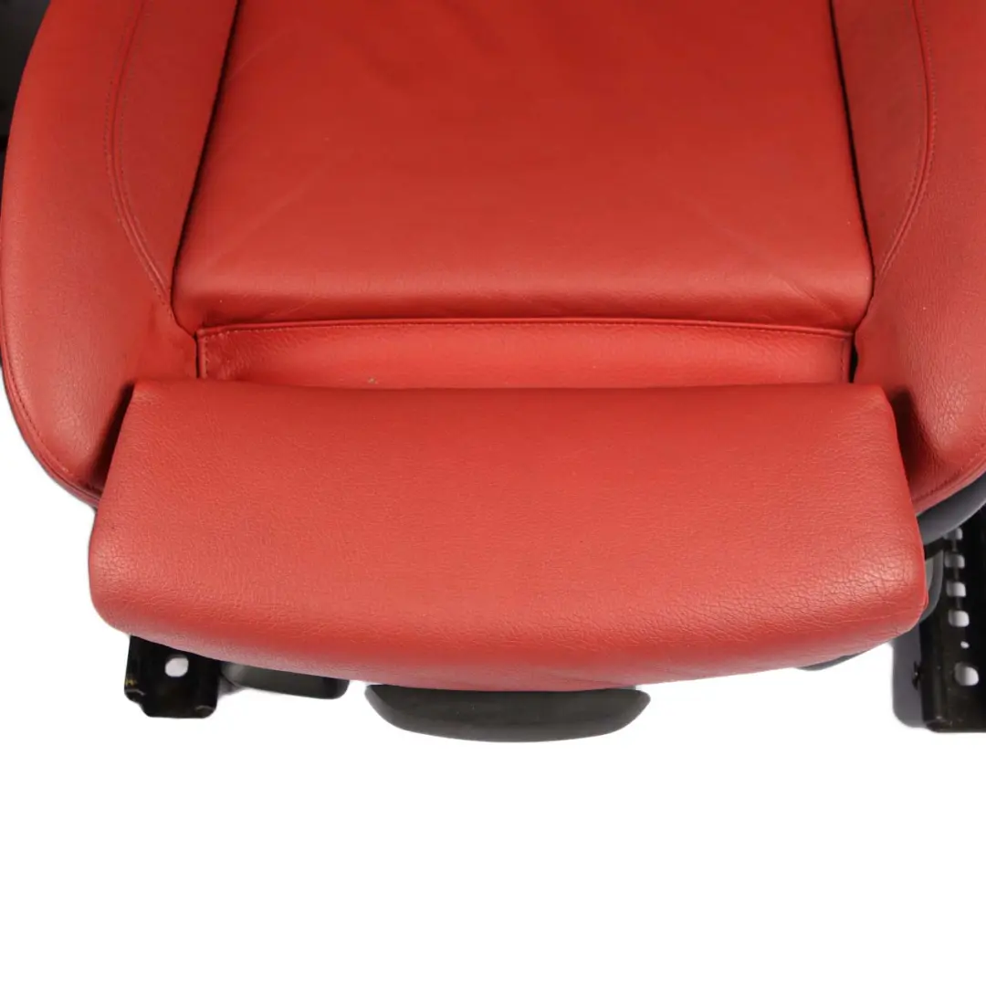 Seats BMW E82 Coupe Heated M Sport Red Leather Front Rear Seat Door Cards